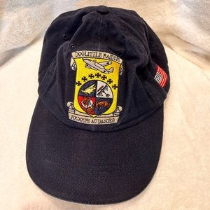 DOOLITTLE RAIDERS WORLD WARII VETERANS COMMITTEE ADJUSTABLE CAP HAT Used